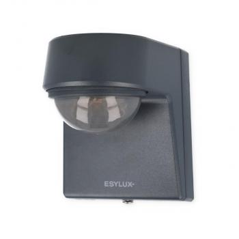 EsyLux DEFENSOR MD 200° 24 IR 1C IP55 AN Bewegungsmelder, schwarz, 12m (EM10025365)