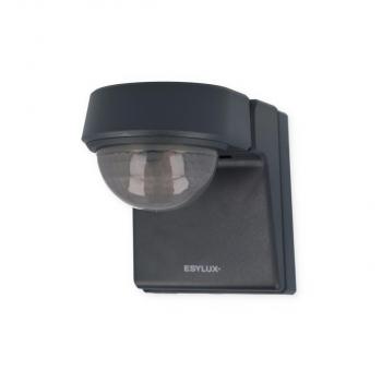 EsyLux DEFENSOR MD 230° 40 IR 1C IP55 AN Bewegungsmelder Schwarz 20m (EM10025389)