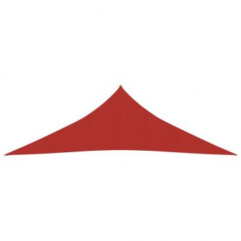 ARDEBO.de - Sonnensegel 160 g/m² Rot 4x4x5,8 m HDPE