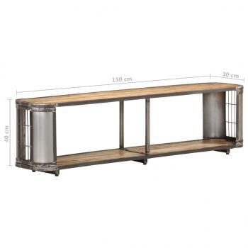 TV-Schrank 150x30x40 cm Massivholz Mango