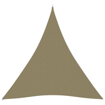 ARDEBO.de - Sonnensegel Oxford-Gewebe Dreieckig 4x5x5 m Beige