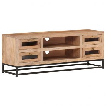 TV-Schrank 110x30x40 cm Akazie Massivholz