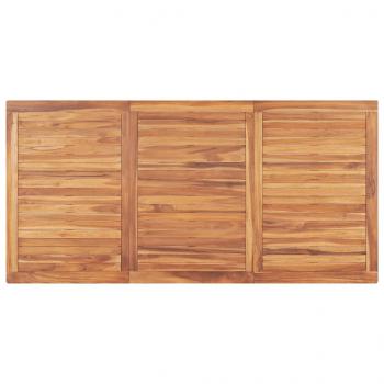 Garten-Esstisch 180x90x77 cm Massivholz Teak