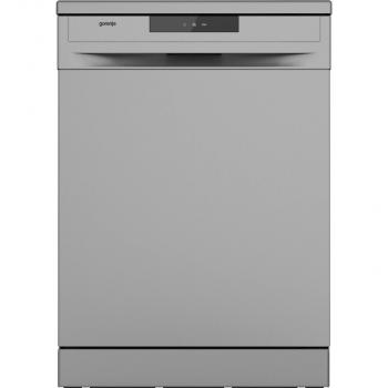 Gorenje GS62040S Standgeschirrspüler, 60 cm breit, 13 Maßgedecke, 5 Programme, Programmanzeige, silber