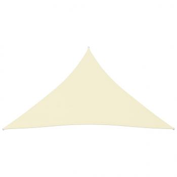 Sonnensegel Oxford-Gewebe Dreieckig 3x3x3 m Creme