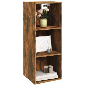 Wandschrank Räuchereiche 34,5x32,5x90 cm Holzwerkstoff