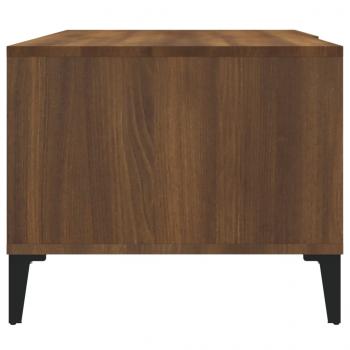 Couchtisch Braun Eichen-Optik 90x50x40 cm Holzwerkstoff