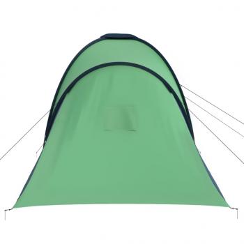 Campingzelt 6 Personen Blau und Grün