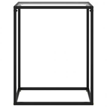 Konsolentisch Transparent 60x35x75 cm Hartglas