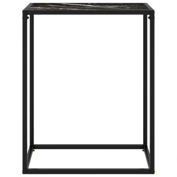 Konsolentisch Schwarz 60x35x75 cm Hartglas