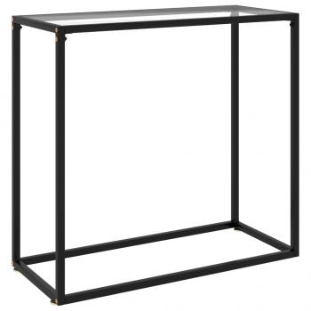 ARDEBO.de - Konsolentisch Transparent 80x35x75 cm Hartglas