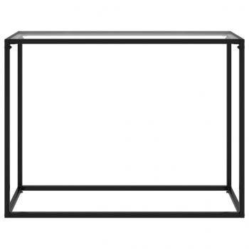 Konsolentisch Transparent 100x35x75 cm Hartglas