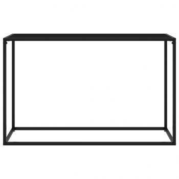 Konsolentisch Schwarz 120x35x75 cm Hartglas