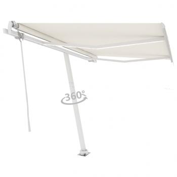 Automatische Markise mit LED & Windsensor 350x250 cm Creme