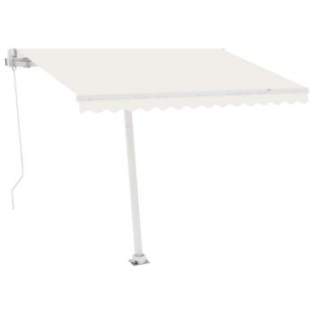 Automatische Markise mit LED & Windsensor 350x250 cm Creme