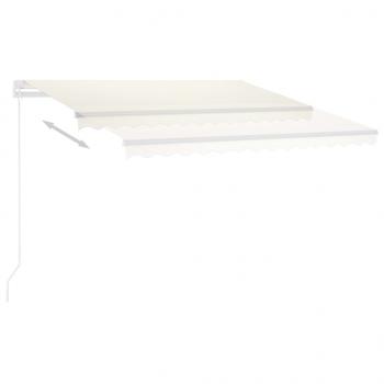 Automatische Markise mit LED & Windsensor 350x250 cm Creme