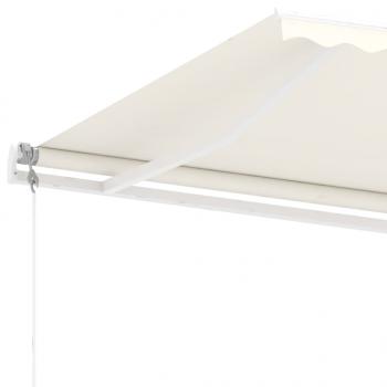 Standmarkise Automatisch 600x300 cm Creme