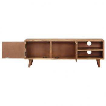 TV-Schrank 115x30x39 cm Massivholz Akazie