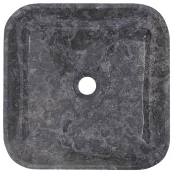 Waschbecken Grau 40x40x10 cm Marmor