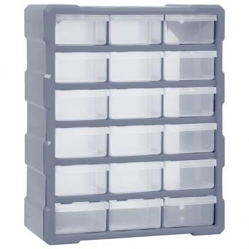 ARDEBO.de - Multi-Schubladen-Organizer 18 Schubladen 38x16x47 cm