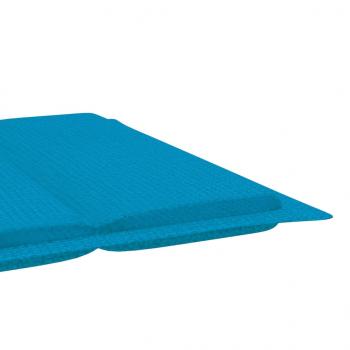 Sonnenliegen-Auflage Blau 186x58x3 cm Oxford-Gewebe