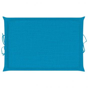 Sonnenliegen-Auflage Blau 186x58x3 cm Oxford-Gewebe