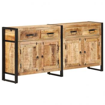 ARDEBO.de - Sideboard 172x35x80 cm Mango Massivholz