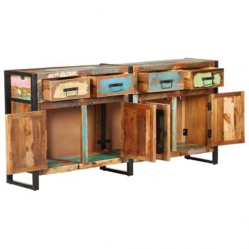 Sideboard 172x35x80 cm Altholz Massiv