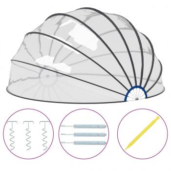 Pool-Kuppel 500x250 cm