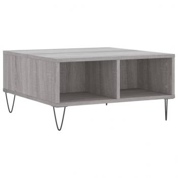 Couchtisch Grau Sonoma 60x60x30 cm Holzwerkstoff