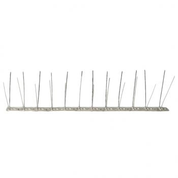 20-tlg. Taubenabwehr Spikes-Set Edelstahl 10 m 4-reihig