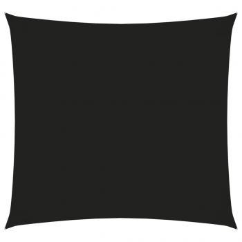 ARDEBO.de - Sonnensegel Oxford Gewebe Quadratisch 3,6x3,6 m Schwarz