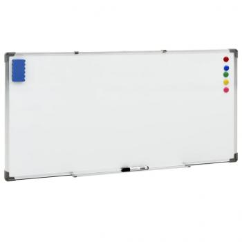 ARDEBO.de - Magnetisches Whiteboard Weiß 110x60 cm Stahl