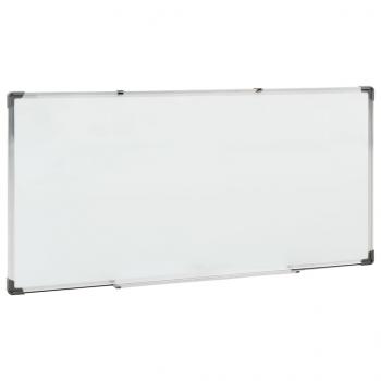 Magnetisches Whiteboard Weiß 110x60 cm Stahl 