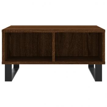 Couchtisch Braun Eichen-Optik 60x60x30 cm Holzwerkstoff