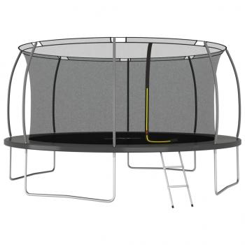 Trampolin-Set Rund 460×80 cm 150 kg