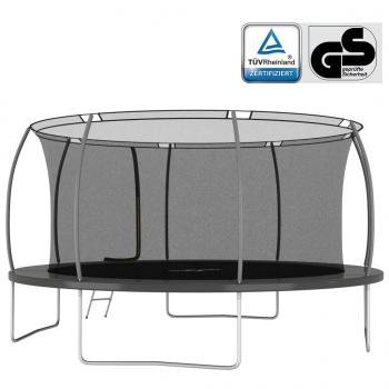 Trampolin-Set Rund 460×80 cm 150 kg