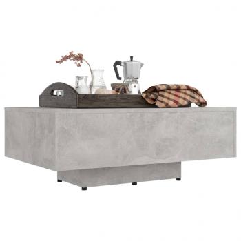 Couchtisch Betongrau 85x55x31 cm Holzwerkstoff