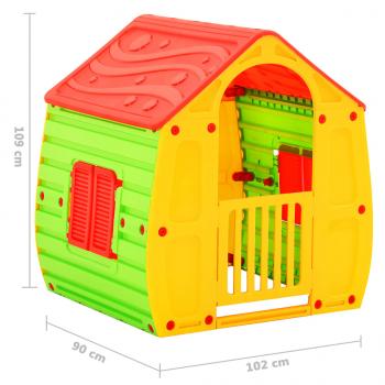 Kinderspielhaus 102x90x109 cm