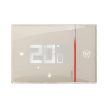 bticino Smarther with Netatmo XM8002 Unterputz-Thermostat mit integrierter WLAN-Schnittstelle, Sand