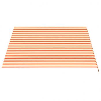 Markisenbespannung Gelb und Orange 3,5x2,5 m