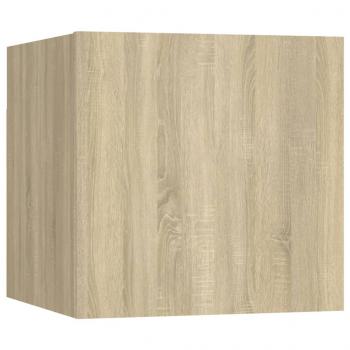 TV-Wandschrank Sonoma-Eiche 30,5x30x30 cm