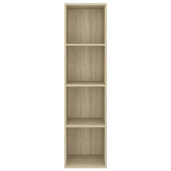 TV-Wandschrank Sonoma-Eiche 37x37x142,5 cm Holzwerkstoff