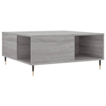 Couchtisch Grau Sonoma 80x80x36,5 cm Holzwerkstoff