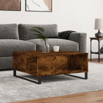 ARDEBO.de - Couchtisch Räuchereiche 80x80x36,5 cm Holzwerkstoff