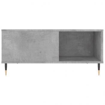 Couchtisch Betongrau 80x80x36,5 cm Holzwerkstoff