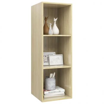 TV-Wandschrank Sonoma-Eiche 37x37x107 cm Holzwerkstoff