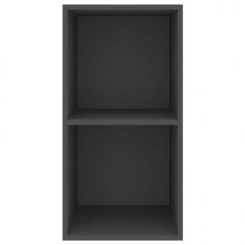 TV-Wandschrank Grau 37x37x72 cm Holzwerkstoff