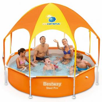 Bestway Steel Pro UV Careful Aufstellpool für Kinder 244x51 cm  