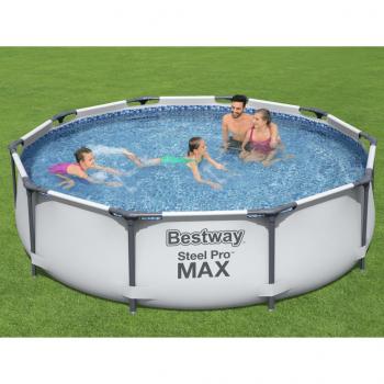 ARDEBO.de - Bestway Steel Pro MAX Swimmingpool-Set 305x76 cm